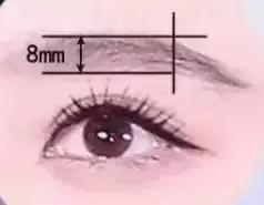 最新款眉形一字眉,今年流行的眉形流星眉