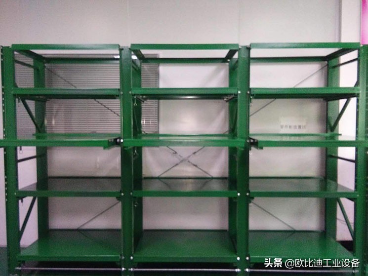 铁制模具存放架,抽屉式模具放置架防脱落