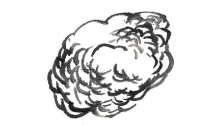 山石的常用皴法,山石的各种皴法介绍