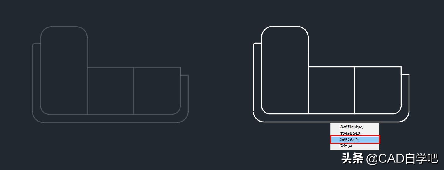 cad中已创建的块可以取消吗,cad创建的动态块如何插入另一图中