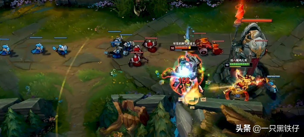 英雄联盟下路技巧细节大全,英雄联盟下路草丛卡视野蹲人