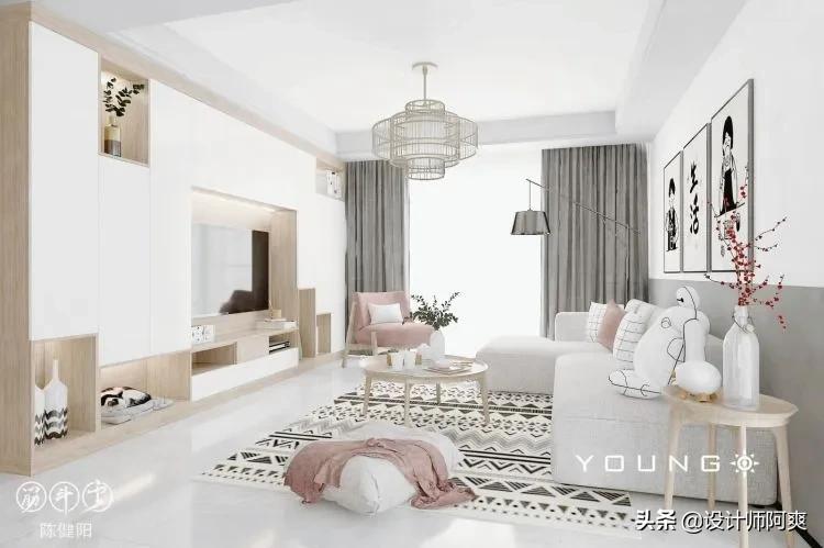 家里的电视柜太乱了,电视柜怎么装好看耐用