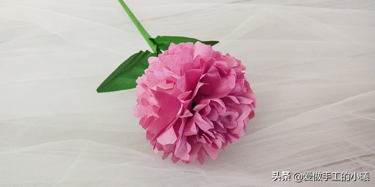 做手工绣球花的教程,最简单手工绣球花教程