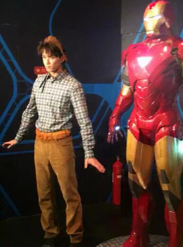 鹿晗汪东城,喜欢钢铁侠的演员