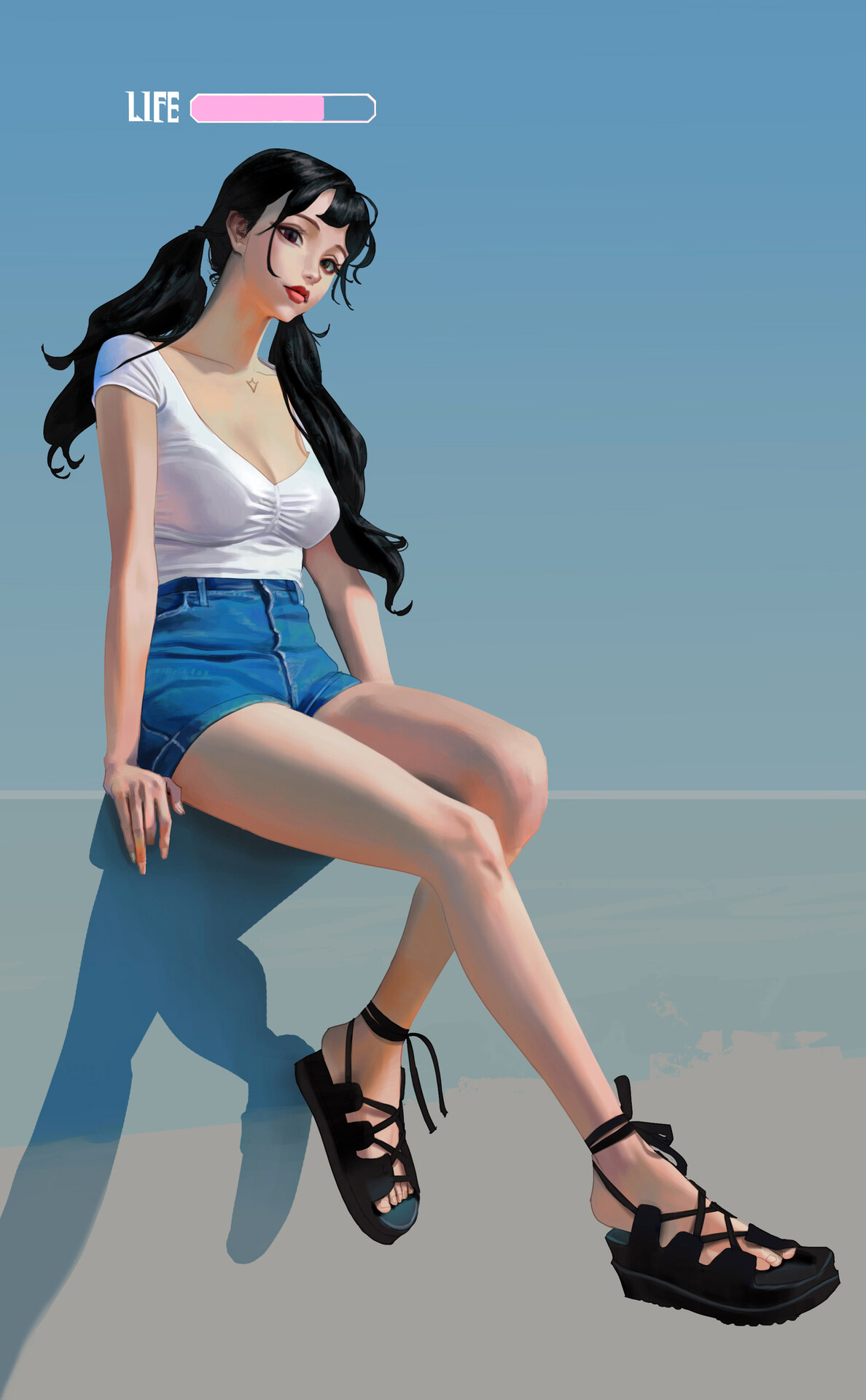 服饰穿搭小插画,30幅插画和你探讨如何时尚穿搭