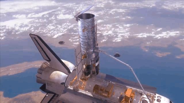 哈勃拍摄到的宇宙银河系视频,哈勃拍到宇宙深空纪念影像