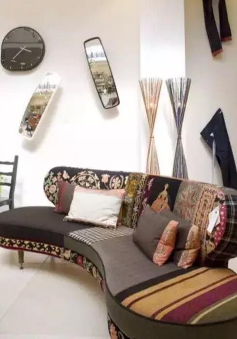 手工拼布衣柜,拼布家具