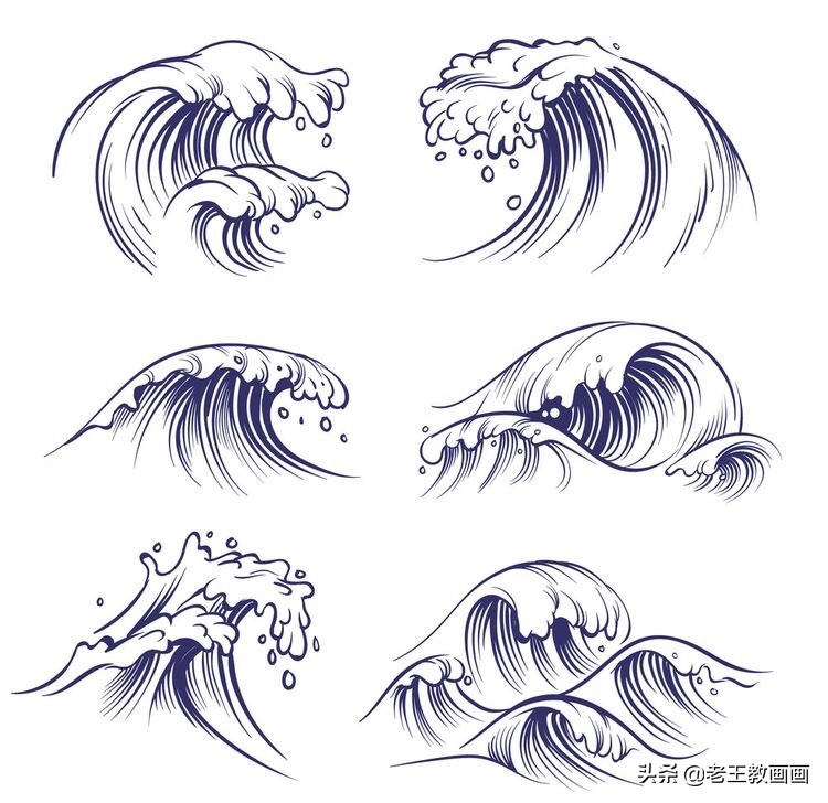 ai传统水波纹纹样,ps水波纹传统纹样制作