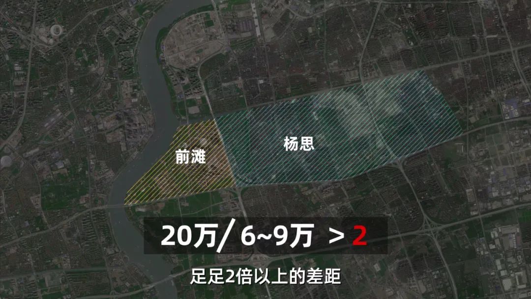 到前滩800米房价却一半不到，浦东杨思是真洼地？还是真不行？
