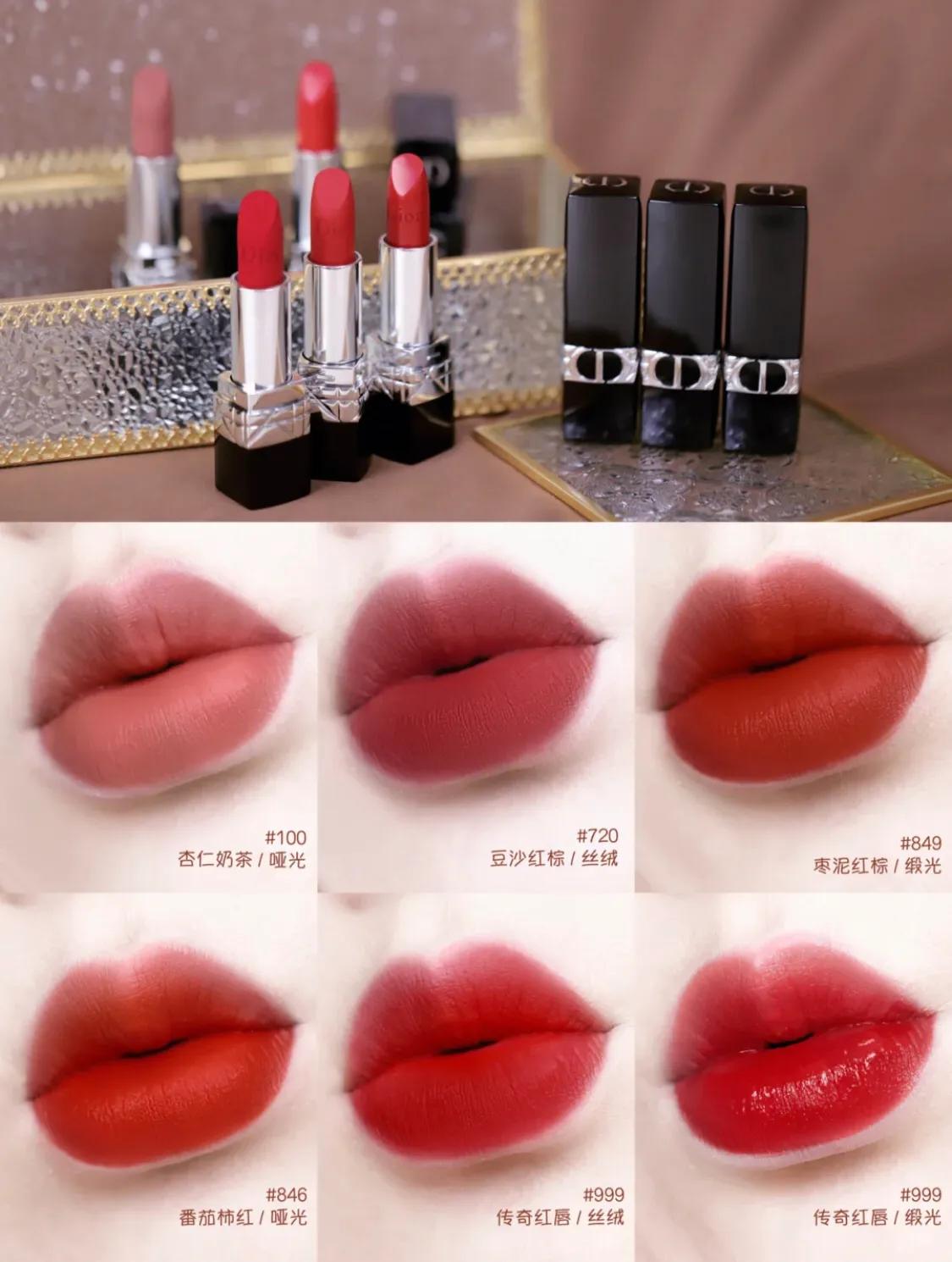 阿玛尼405和迪奥999哪个口红好,口红大牌子排行榜前十名迪奥