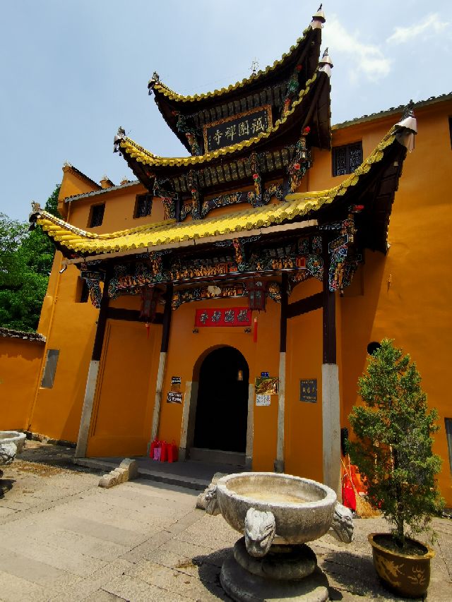 深山藏古寺图片欣赏,九华山四大丛林古寺