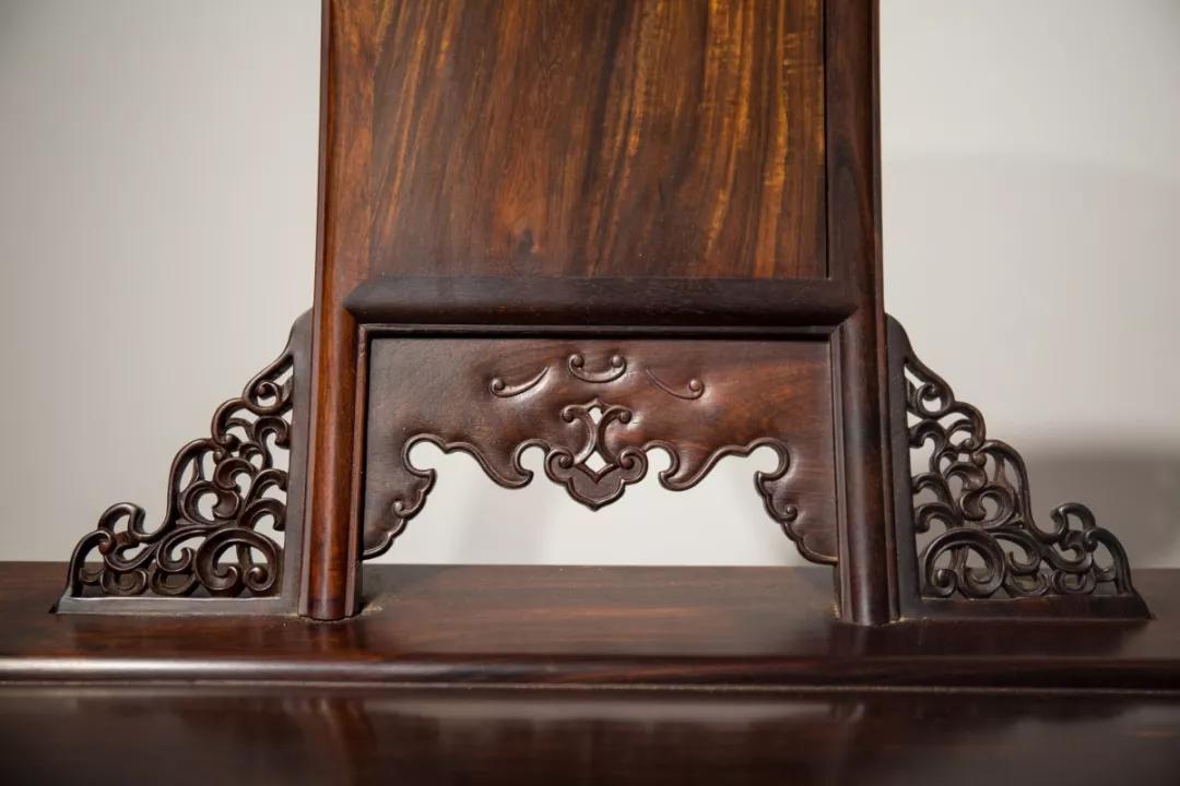 小叶紫檀如意云纹圈椅,小叶紫檀皇宫圈椅