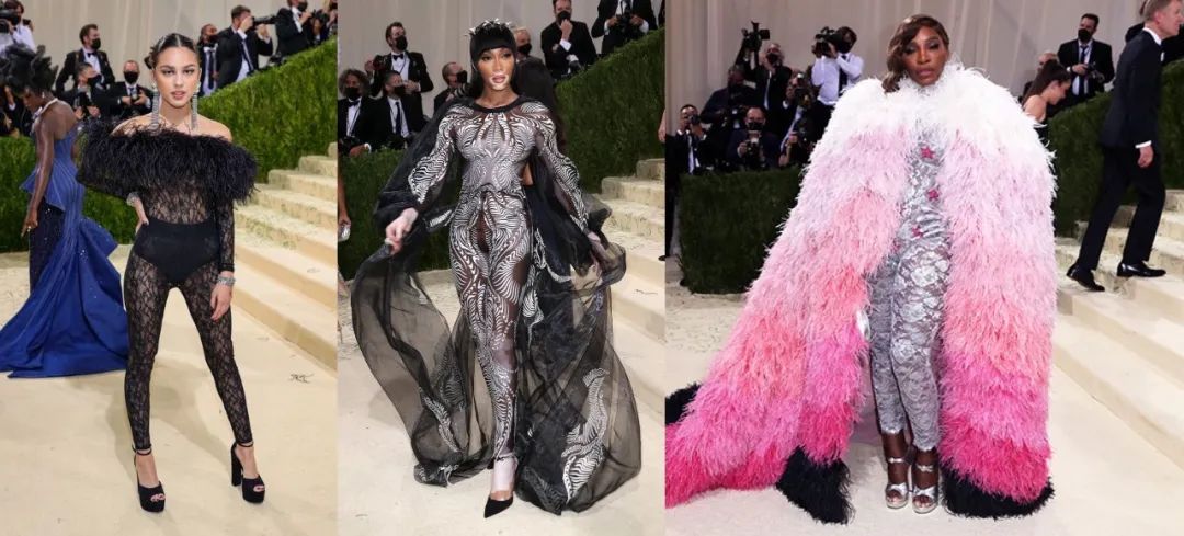 谷爱凌metgala红毯2021,红毯经典造型metgala