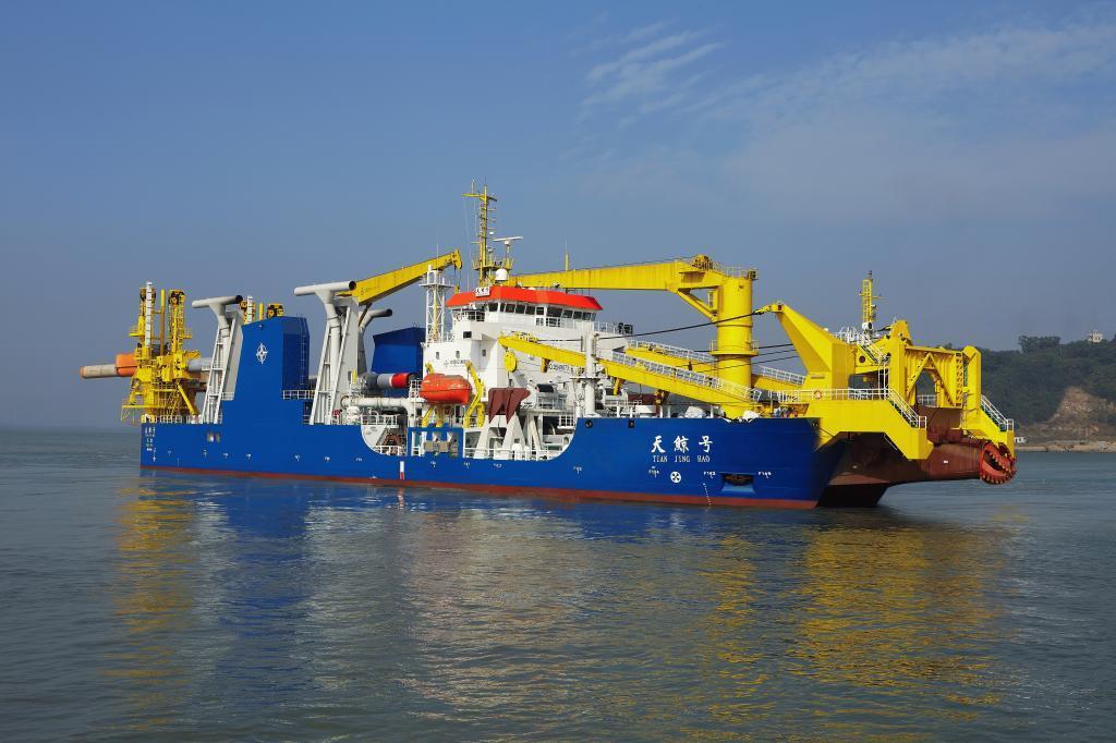 造岛神器天鲲号南沙岛礁,造岛神器天鲲号是哪个工厂造的