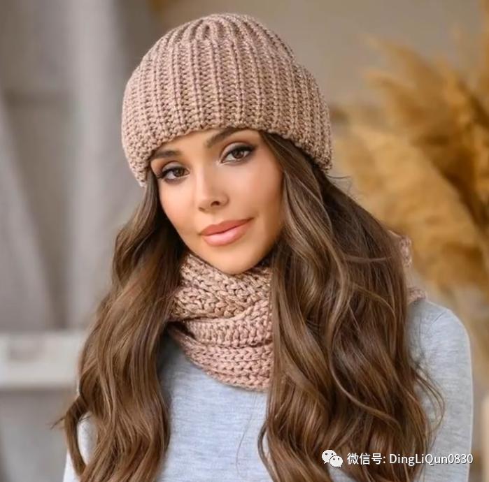 针织冬天的帽子,冬天针织帽子