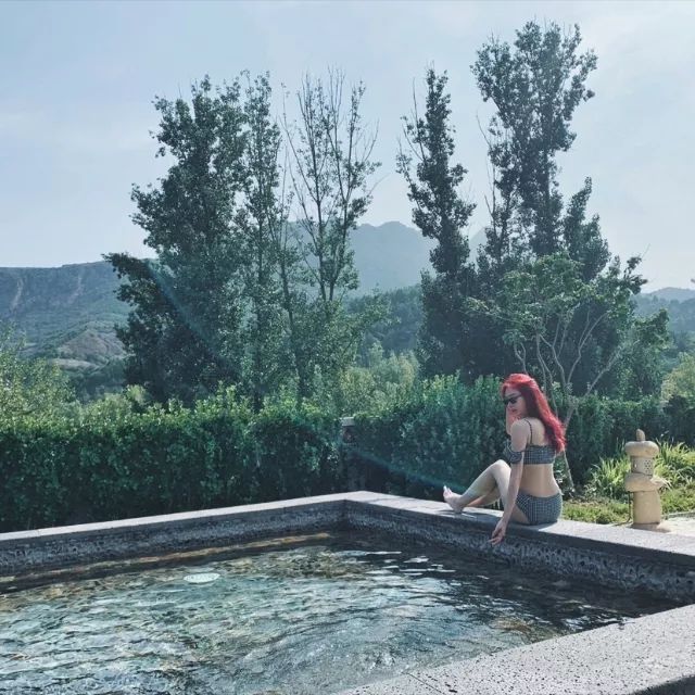 北京私汤温泉民宿攻略,北京温泉民宿小院4人