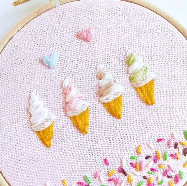 精心搭配过的同色系,精心搭配手工编织