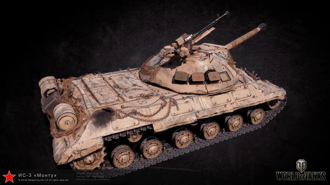 「风格解密」沧桑历程，不改IS-3“蒙图”战神本色