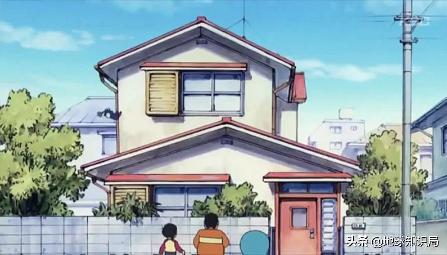 动画片里的真正房屋,日本动画片里的房子