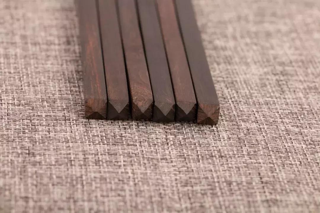 原生态非洲黑檀木筷子,无毒无蜡还无漆,健康环保还好用