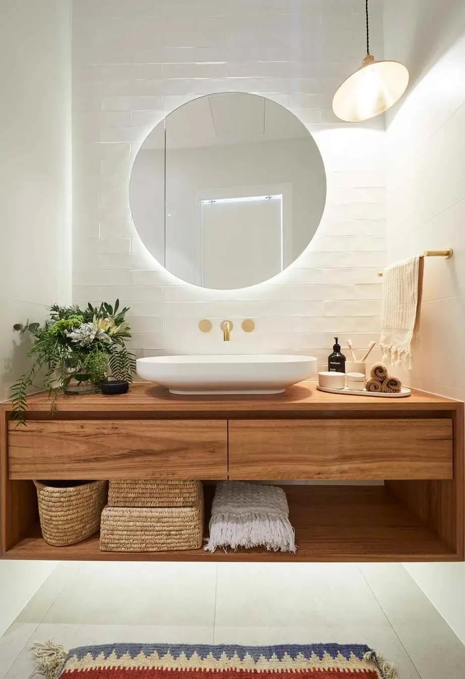 扔掉浴室柜,浴室柜非常难看想扔了