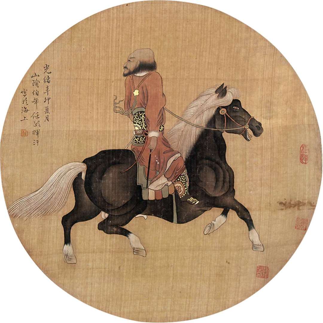 线条无人超越的大师任伯年 (任伯年线条作品)