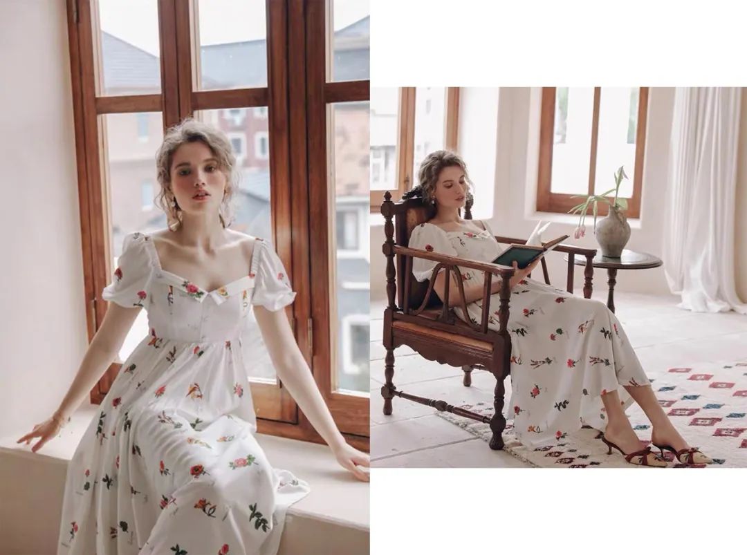 淡黄的长裙蓬松的头发现实穿搭,淡黄的长裙蓬松的头发视频穿搭