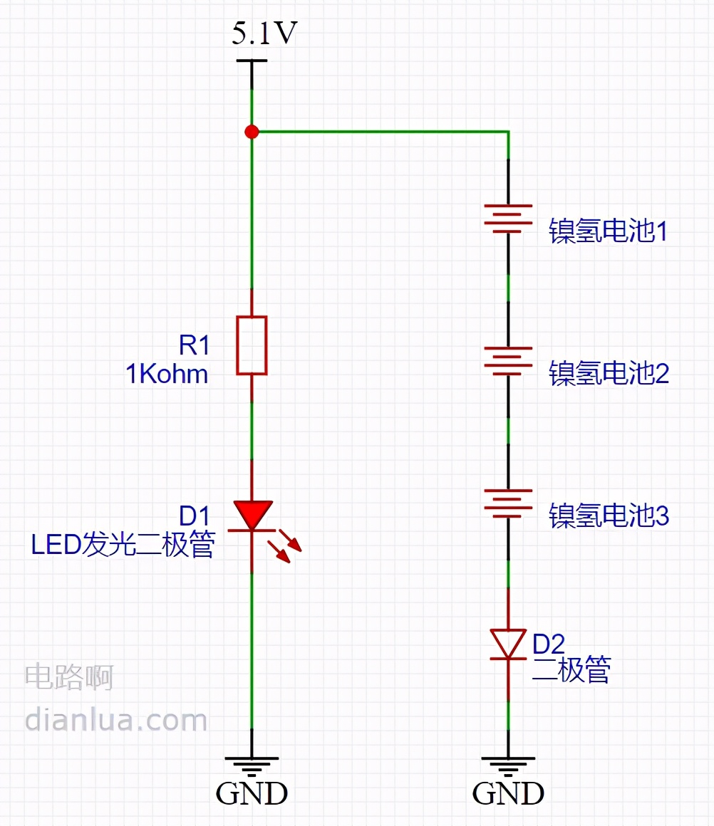 最简单的2.4伏镍氢电池充电电路,尼康镍氢充电器拆解