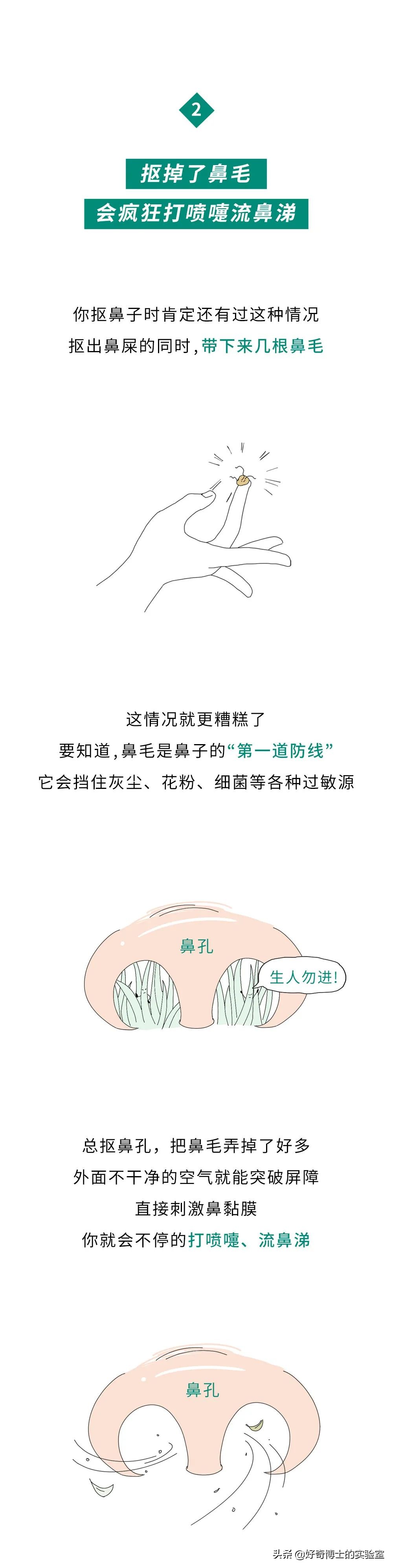 抠鼻屎把鼻子抠大的怎样解决,别再抠鼻屎了好吗