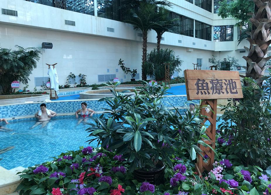 泡温泉享受惬意,海滨温泉泡温泉