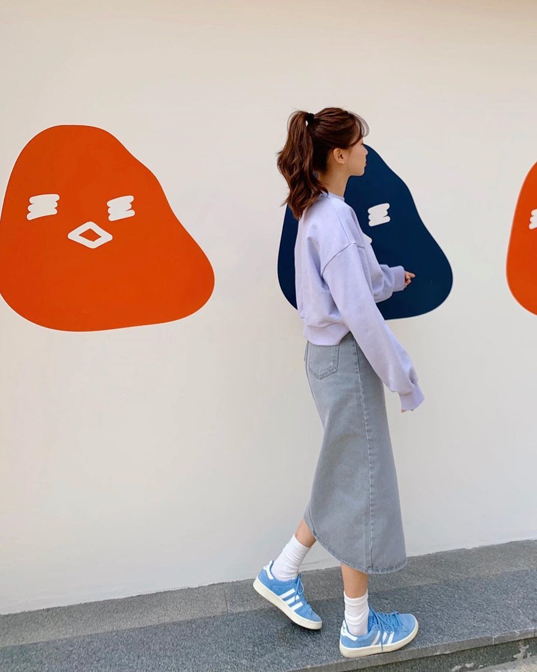 值得推荐的韩系穿搭博主,韩国穿搭博主穿衣服过程