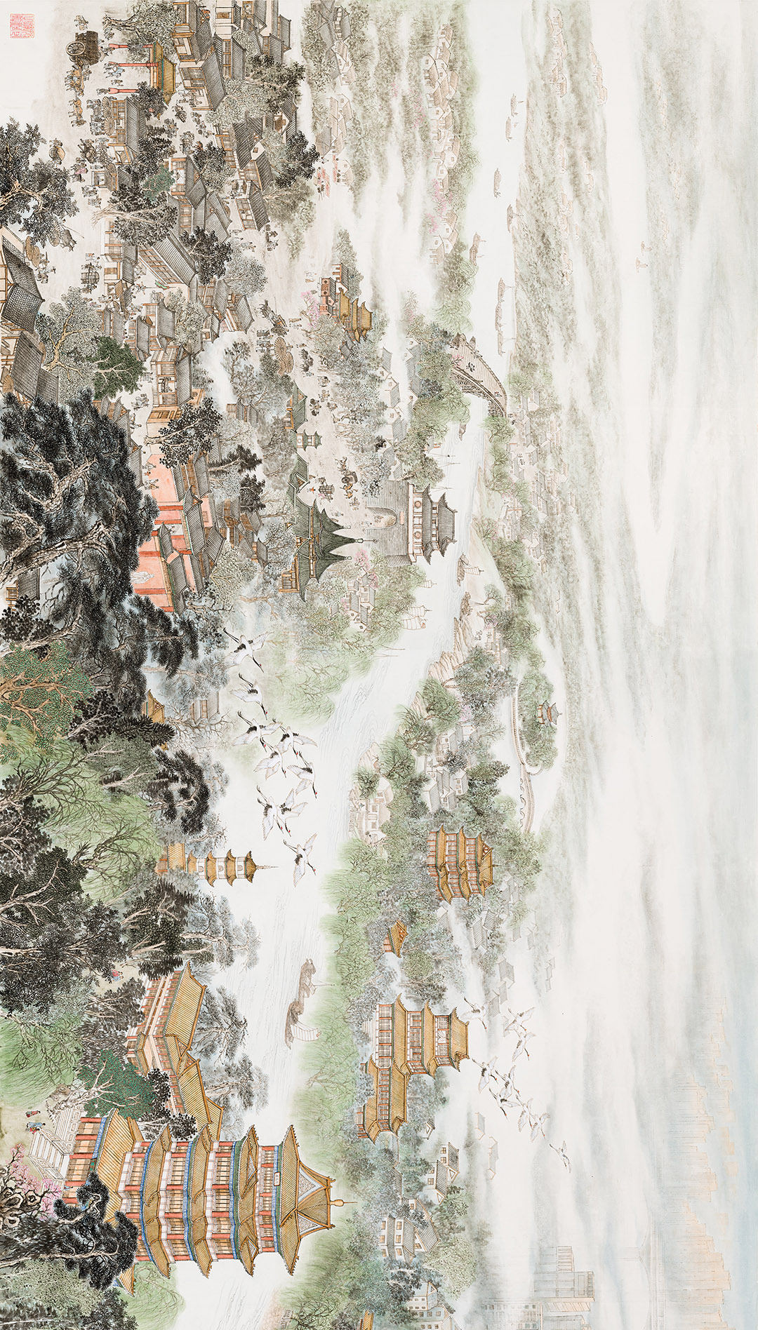 《大运沧州盛景图》主题长卷创作记（附高清大图）
