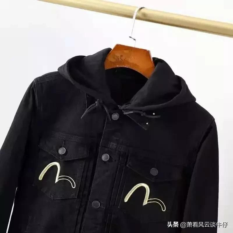 evisu刺绣夹克修复,evisu牛仔夹克手绘