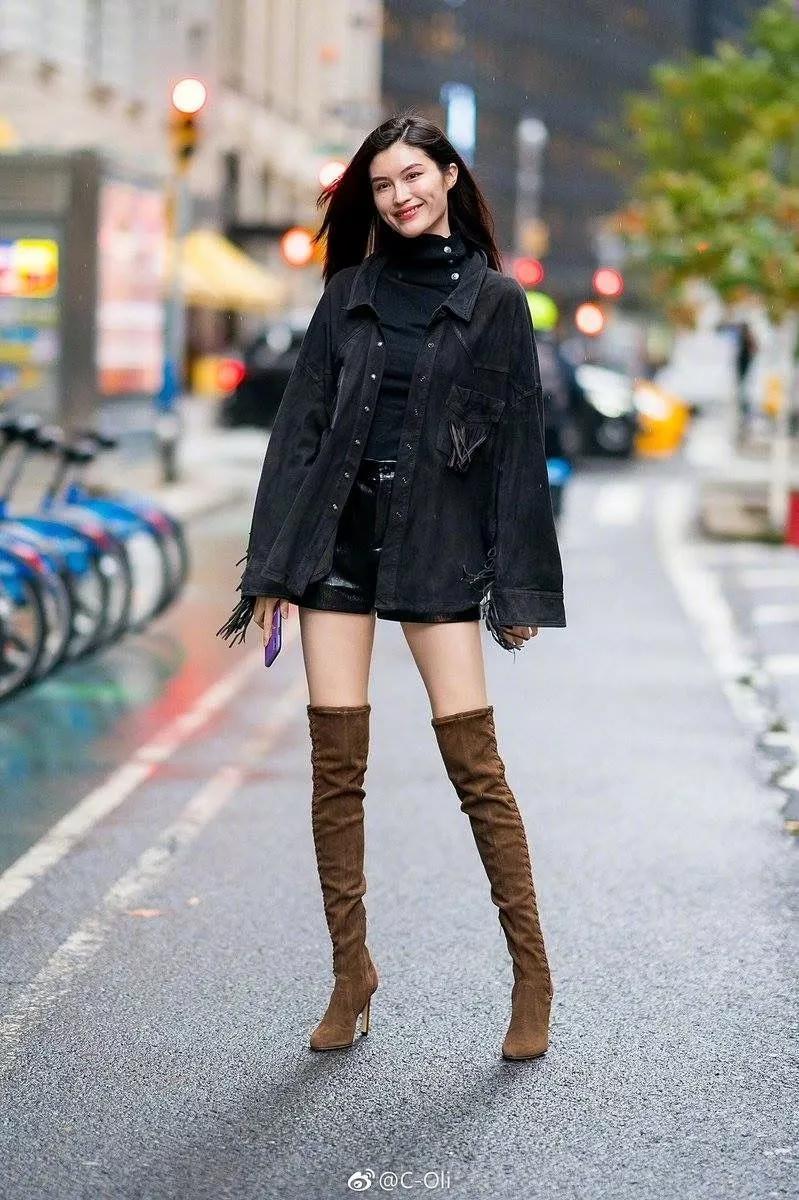 小个子腿不直你得这么选靴子!穿上别人看不出我只有155