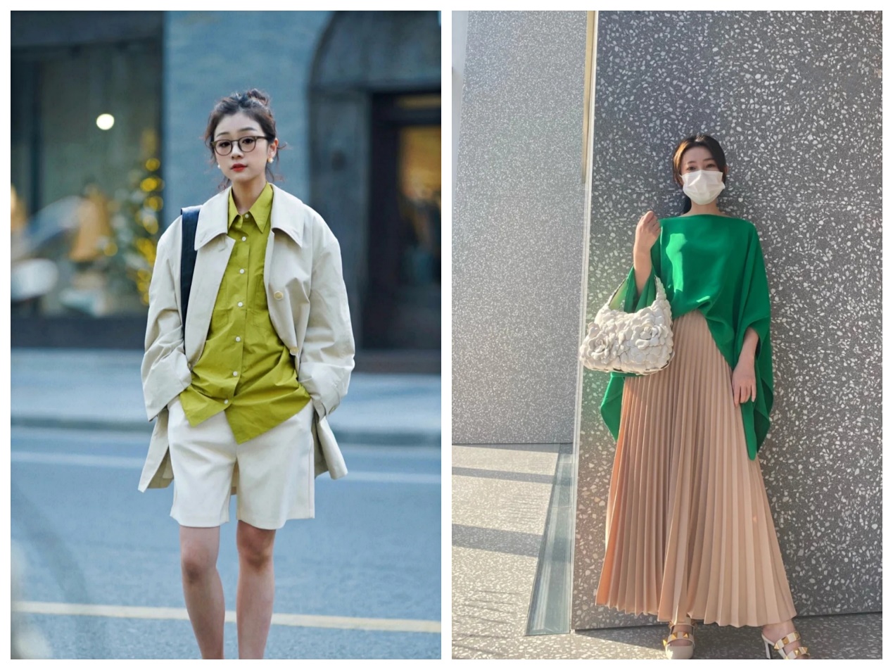 米色系冬天气质穿搭,温柔慵懒风穿搭棕色系