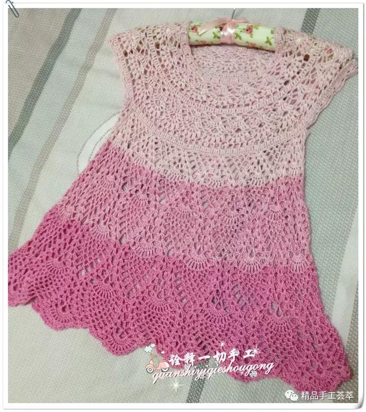 夏季穿的菠萝裙用什么线钩最好,半身菠萝裙钩法视频教程全集