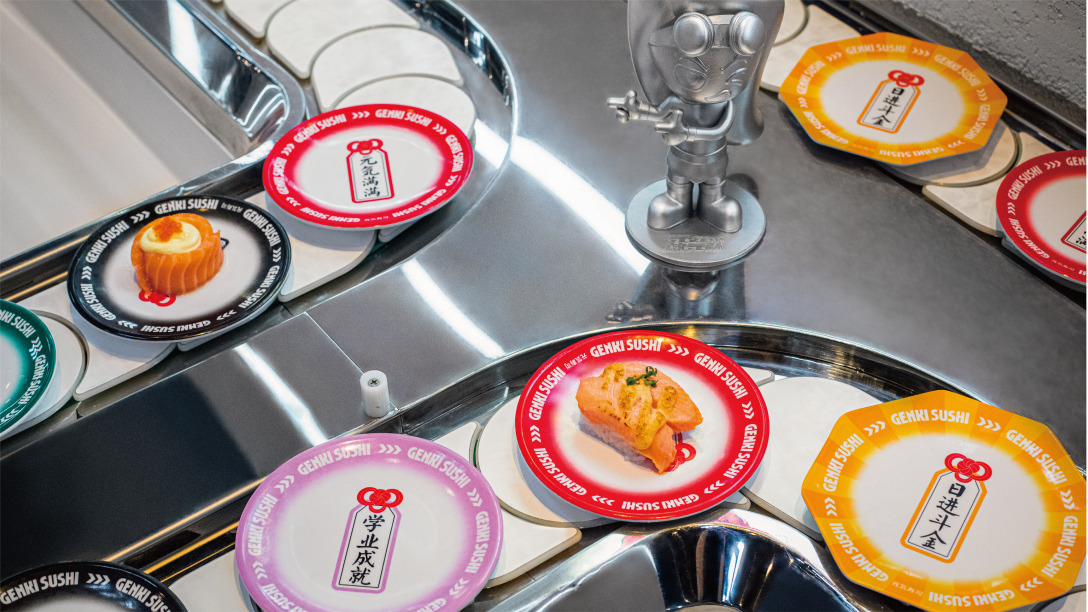 寿司品牌设计,不同口味的寿司logo及设计理念