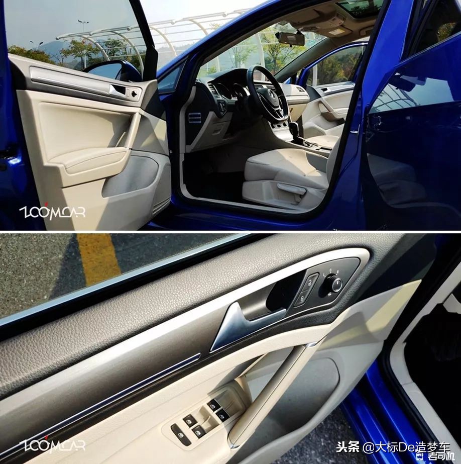 大众高尔夫7.5代1.4t落地价,高尔夫7代高级蓝