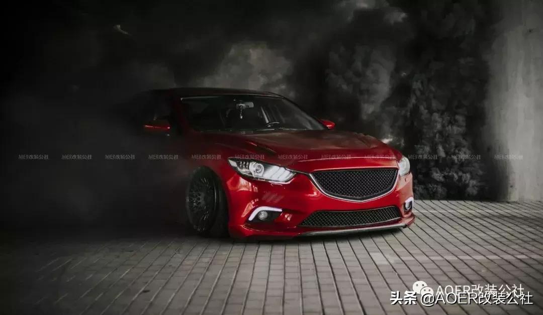 改装分享-「马自达6阿特兹」-绝地武士效果爆炸