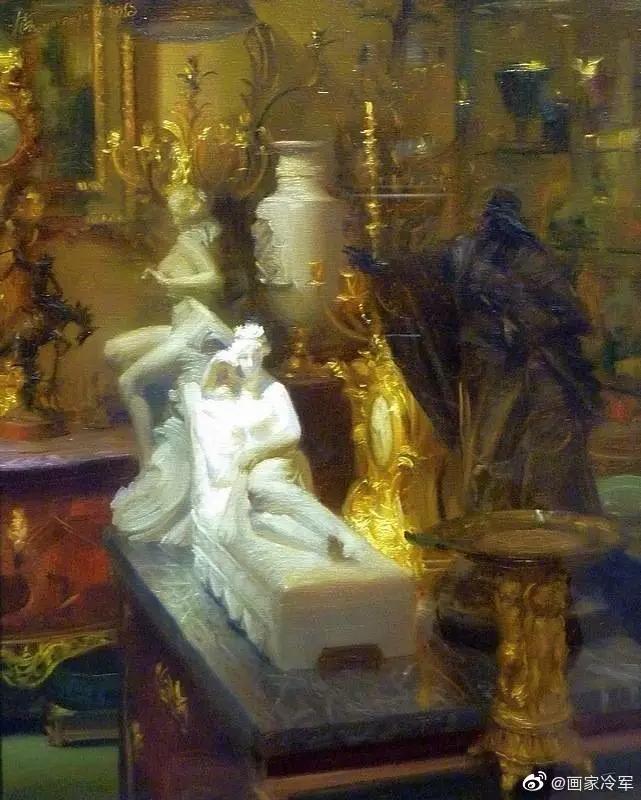 冷军27亿的画作品 (冷军目前有四幅画突破千万)