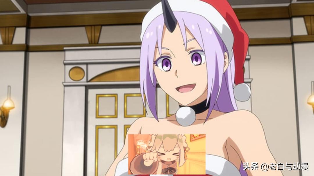 萌王高光时刻,萌王穿圣诞老人服