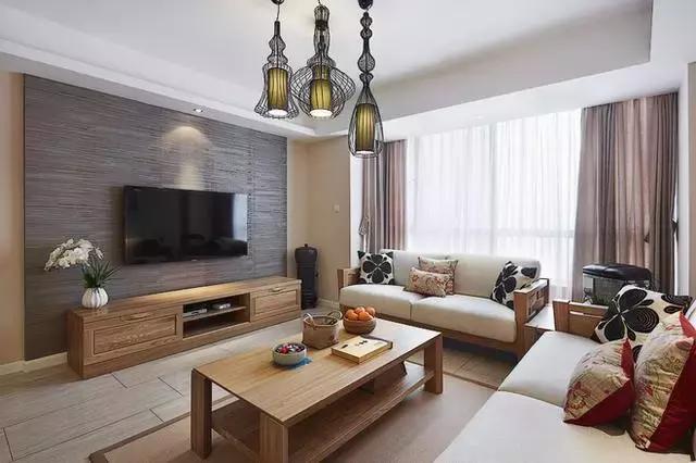 16年流行电视背景墙,新中式电视背景墙装修效果图大全