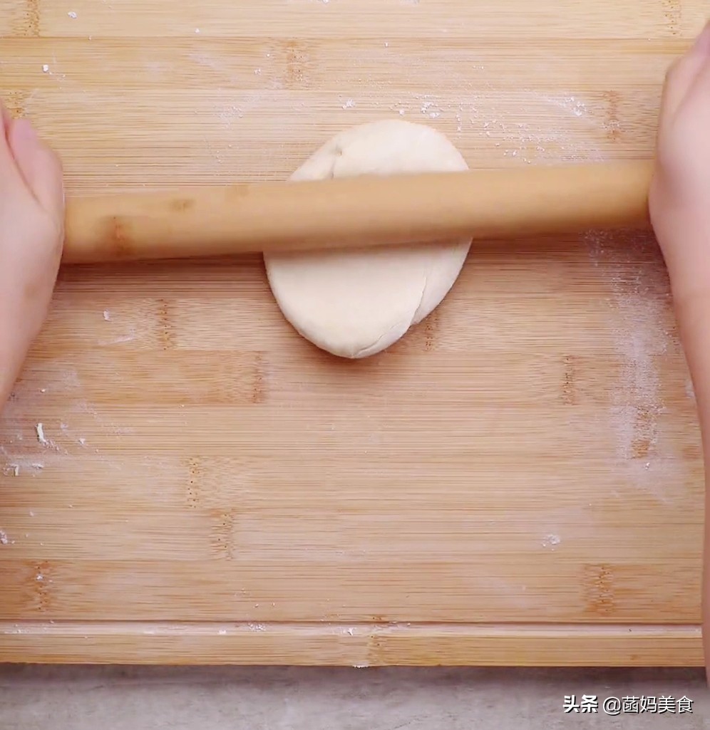 家常千层饼最家常的做法,营养早餐发面饼千层饼