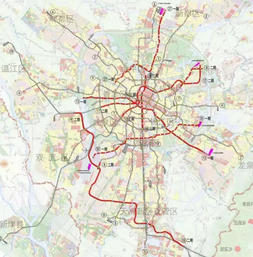 双流地铁19号线五期规划消息,双流地铁最新规划路线
