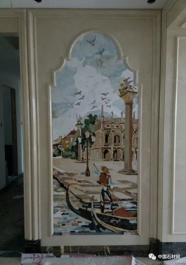 中式别墅石材水刀拼花图册,顶级石材水刀拼花