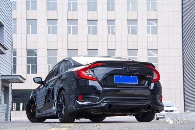 十代思域无损改装音响不改功放,十代思域hatchback红色改装方案