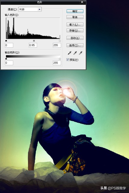 photoshop柔光混合模式,photoshop做三原色效果
