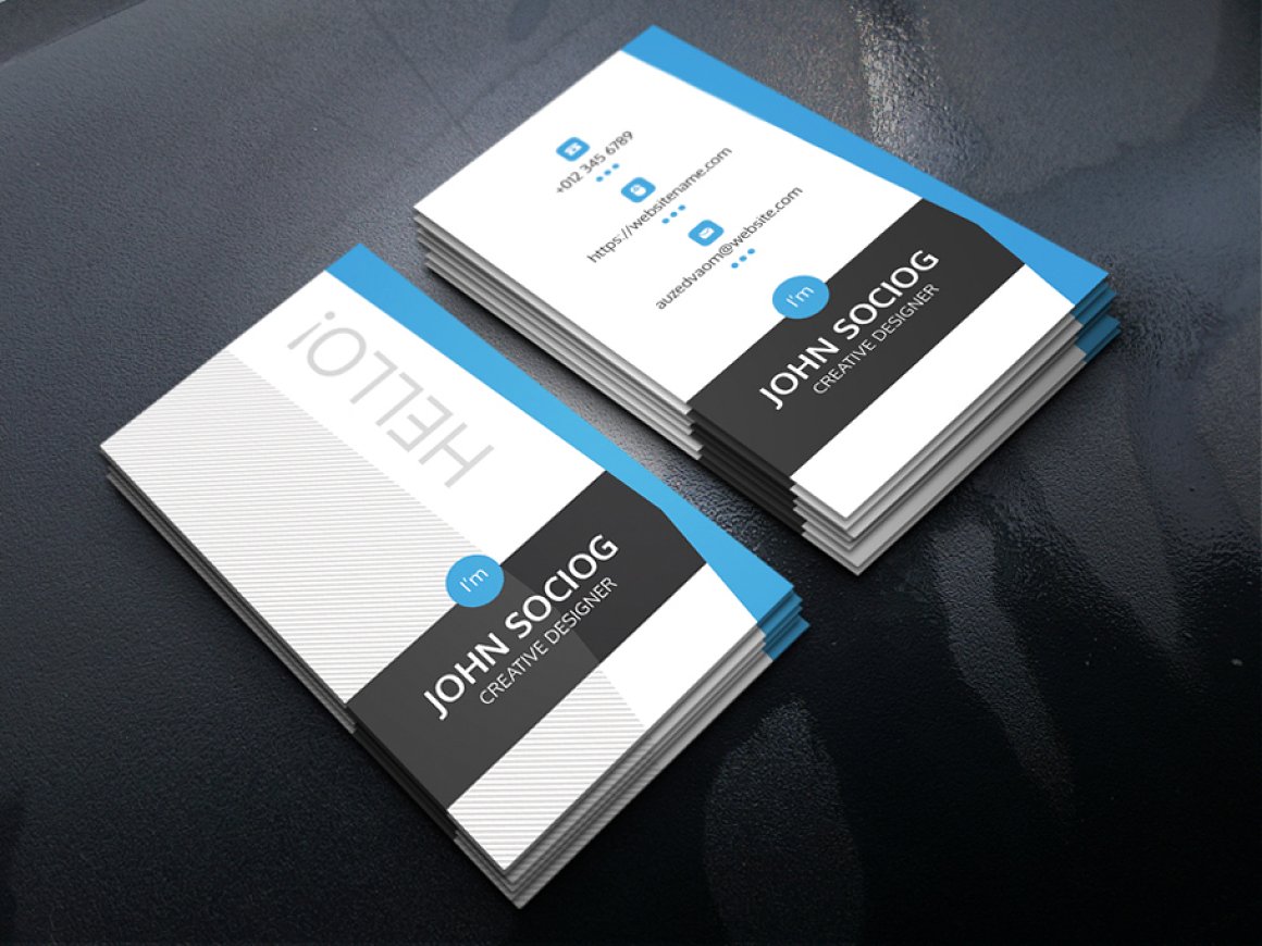 商务名片设计手绘,商务名片设计正反两面