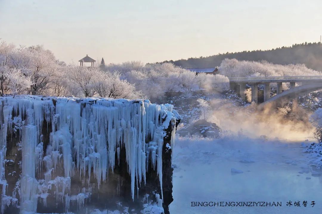 镜泊湖冬天有雪吗,镜泊湖冬天风景