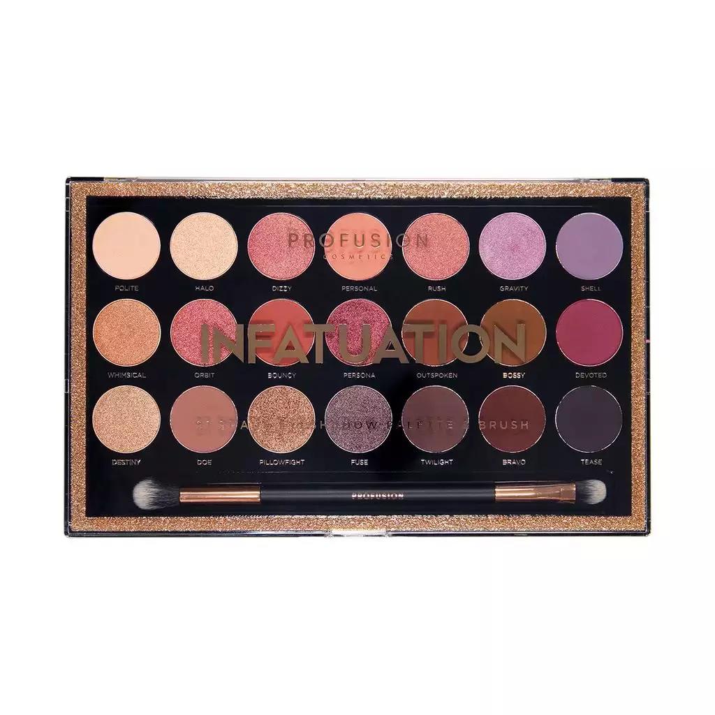 Tiny花草房｜PROFUSIONCOSMETICS节日系列眼影大盘官方试色详解